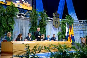 Telde hace amigos en el 110 aniversario del Cabildo de Gran Canaria/TA.